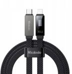 Mcdodo USB-C - Lightning kábel kijelzővel 1.2m fekete (CA-4960) (CA-4960) (KF2359112)