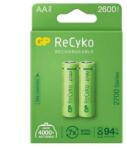 GP Batteries ReCyko ceruza akku (AA) 2700mAh 2db GPBR270AAHCEEB2 (GPBR270AAHCEEB2)