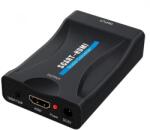 Premiumcord KHSCART02 Konverter Scart HDMI 1080p 230V tápellátással F/F (KHSCART02)