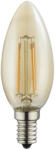 GLOBO E14 LED borostyán filament gyertya 4W, 2200K, 350 lm - Globo 10588AK (10588AK)
