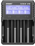  Négycsatornás USB töltő VX4 V2 (Li-ion, NiMH)