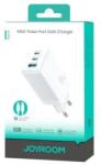 JOYROOM JR-TG10 încărcător de călătorie, PD 65W, GaN, Alb (JR-TG10-WHT)