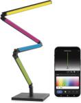 EMOS GoSmart LED Állólámpa, 175 cm, meleg fehér / RGBIC, WiFi, fekete (1555034000)