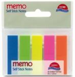 Noki Index adeziv plastic NOKI 12x45mm, set 5 culori (NK12050)