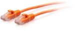 C2G UTP CAT6A Slim Összekötő Narancssárga 0.3m 8393749 C2G30174 (C2G30174)