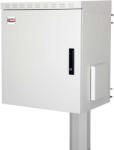 Lande LN-SBO-IP5507U6045-LG SAFEbox 19" 7U 600x450 kültéri szürke fali rack szekrény (SBOIP5507U6045) - pepita
