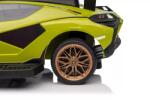  Lamborghini QLS-996T bébitaxi tolókarral, zöld (5905323218161)