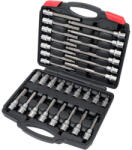 TOYA Bit dugókulcs készlet 30 részes Imbusz 1/2' 5-19 mm CrV
