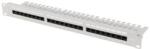 Lanberg 24 port 1U cat. 6A UTP fekete patch panel (PPUA-1124-S) (PPUA-1124-S)