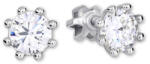 Soliter Brilio Silver Cercei din argint cu cristal 436 001 00417 04