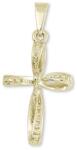 Soliter Brilio Pandantiv din aur fin Cruce 241 001 01087