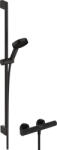 Hansgrohe Pulsify Select set de duș perete cu termostat negru 24261670 (24261670)
