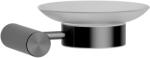 Wellis Ischia fali szappantartó, gun metal WE00197 (WE00197)