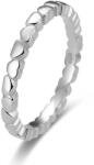 Beneto Inel din argint cu inimioare AGG344 52 mm