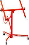 Strend Pro Emelőállvány, Strend Pro, piros, gipszkarton és OSB, maximum 335 cm, 68 kg teherbírás, fém, kerekes, csörlős, dönthető, fékezhető kerekek (TC2173129)