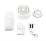  JG-H3 Smart Security wifis otthoni riasztórendszer szett - távirányítóval és okostelefonról is vezérelhető (THM)