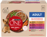 ONE 20x85g PURINA ONE Mini Adult csirke, marha & bárány nedves kutyatáp