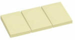 a-series Jegyzettömb öntapadó, 40x50mm 3x100lap A-Series sárga (5655-20-PK6-A-B)
