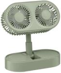  Výrobce po 1 ks Újratölthető asztali ventilátor 3, 7 V 1200 mAh zöld 8711252436425 (P7712)