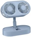 Výrobce po 1 ks Újratölthető asztali ventilátor 3, 7V 1200 mAh kék 8711252436401 (P7713)