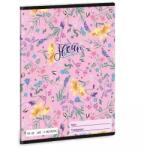 Ars Una Fleur: caiet cu linii - clasa 3, 12 - 32, A5 (53603661)