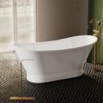 Coloana Cada freestanding compozit Coloana Charlotte 160.5x66 cm alb lucios (2000017255422)