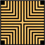 Leziter Akusztikus falpanel Deco V bambusz hatású 60x60x1, 8 cm (J01TF02-BAM) - snaigeshop
