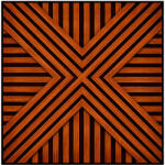 Leziter Akusztikus falpanel Deco VII dió hatású 60x60x1, 8 cm (J01TF06-WAL) - snaigeshop