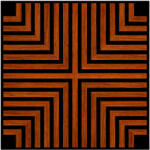 Leziter Akusztikus falpanel Deco V dió hatású 60x60x1, 8 cm (J01TF02-WAL) - snaigeshop