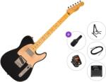 Squier FSR Classic Vibe 60s Custom Telecaster SH MN Premium SET Black Chitară electrică