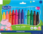 STAEDTLER Carioci groase STAEDTLER Noris Junior Peppa Pig, 12 culori/set