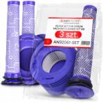Anfi Filter 3x Szűrő Dyson V7 V8 Car Absolute Allergy Animal Carbon Em-p porszívóhoz (AN92061-SET(X3))