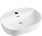 Mereo Mereo, Mereo Pultra helyezhető mosdó túlfolyóval, Lota, 500x380x150 mm, ovális, kerámia, MER-UC503815 (MER-UC503815)