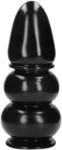 Ouch! Ultra Collosus - extra méretű anál plug (fekete) - 33 cm (8714273017475)