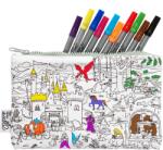 Eatsleepdoodle Mese és legendák Színező és mosható tolltartó (FTPEN)