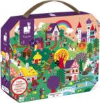 Janod Puzzle bőröndben Mesék 24 db (J02646)