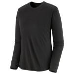 Patagonia Дамско мериносово термобельо Patagonia Women's L/S Cap Cool Merino Shirt Merino shirt - Black (116-7225-0114)
