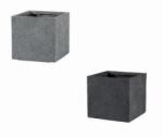 NDT Atlanta 03G Grey Set Of 4-24-44- kerámia növénytartó szett