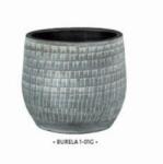 NDT Burela 1-01G Grey kerámia kaspó 20 cm