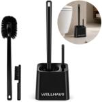 Wellhaus Wc Kefe Talppal Fekete Extra Kis Kefe Wellhaus (Szczotka do WC czarna Wellhaus)
