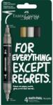 Faber-Castell Akril marker Faber-Castell Multimark kétvégű készlet 4db-os klasszikus színek 1-1, 2 mm / 2-3 mm (186010)