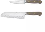 WÜSTHOF Set 2 cuțite Wüsthof Classic Color Velvet Oyster, Santoku și pentru legume