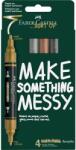 Faber-Castell Akril marker Faber-Castell Multimark kétvégű készlet 4db-os metál színek 1-1, 2 mm / 2-3 mm (186004)