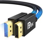 Ivanky DisplayPort 1.4 kábel, VESA certified, 8K@60Hz / 4K@144Hz, 32, 4 Gbps - 2 m, fekete