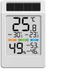 RainPoint Intrerupator inteligent Solar-powered thermo-hygrometer large screen (59764) - pcone