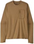 Patagonia Мъжка спортна тениска Patagonia L/S Cap Cool Sun Shirt Sport shirt - Wolf Brown / Classic Tan X-Dye (216-8006-0512)