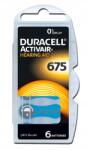 Duracell Hallókészülék akkumulátor Duracell 675 PR44 ZincAir bliszter 6 db (DURAACTI675)