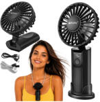 MG Mini Fan kézi / asztali ventilátor, fekete