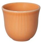 LOVERAMICS 250ml Embossed Tasting - Orange porceláncsésze