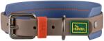 HUNTER Нашийник за куче Hunter Halsband Havanna Dog collar - Taupe / Smoke Blue - размер S 27-35 cm (057-0527-0512)